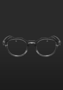 [19135] 그레이 씨티 투명테 안경